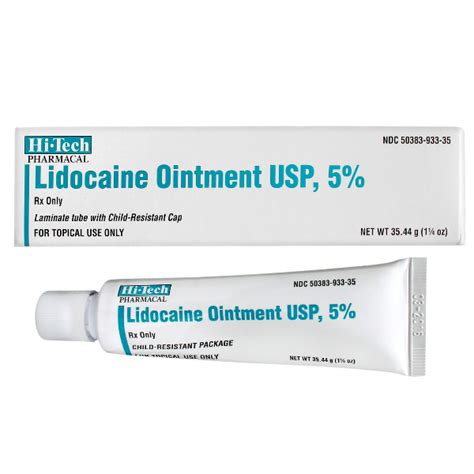 Lidocaine Ointment 5% 35.44g