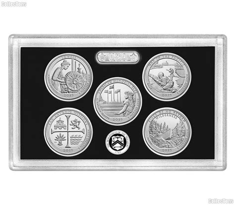 2019 QUARTER SILVER PROOF SET * ORIGINAL * 5 Coin U.S. Mint Silver ...