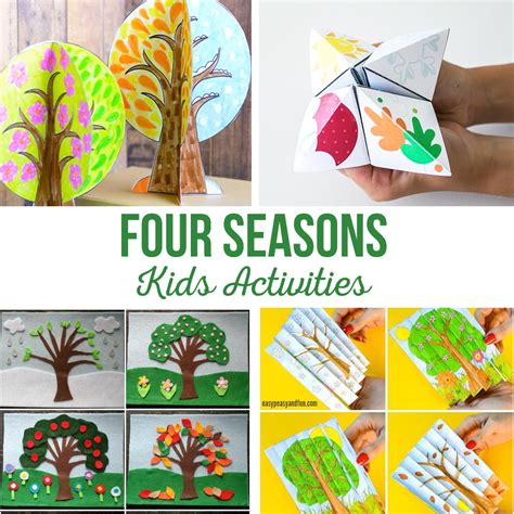 Four Seasons Activities - The Crafting Chicks