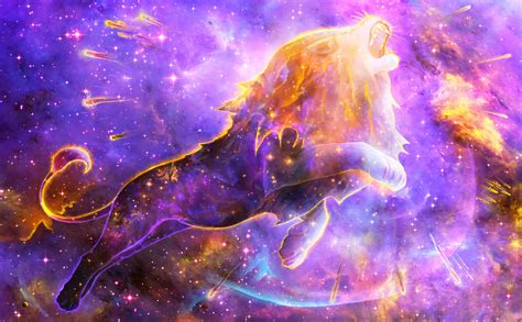 Cosmic Lion Nebula HD Wallpaper by Yuliya Zabelina