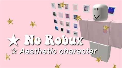 Cute Aesthetic Roblox Avatars No Robux : It's easy, simple, and quick!