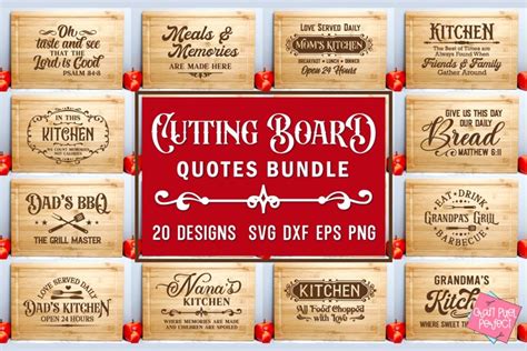 Cutting Board Designs Svg | Design Bundles