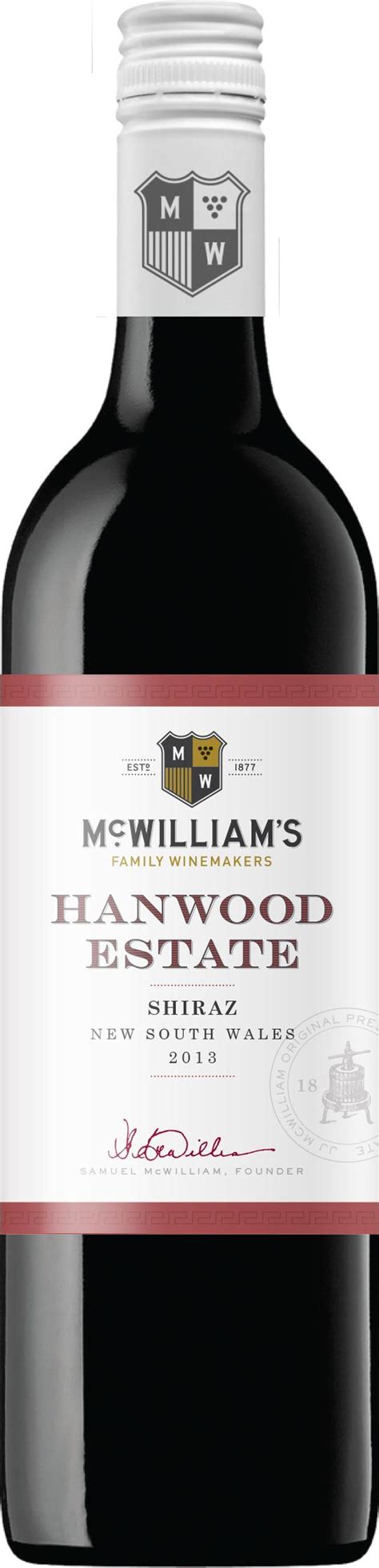 McWilliams Hanwood Estate Shiraz 2013 Expert Wine Review: Natalie MacLean