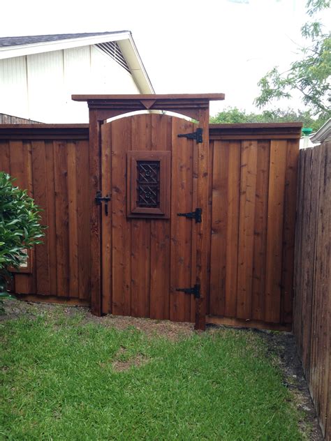 Arched Gate Tall Header | Fence gate design, Backyard gates, Backyard fences