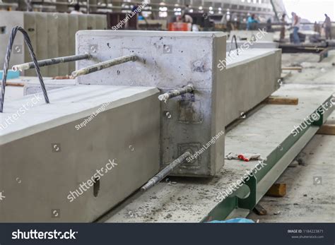 Precast Concrete Column Production Stock Photo 1184223871 | Shutterstock