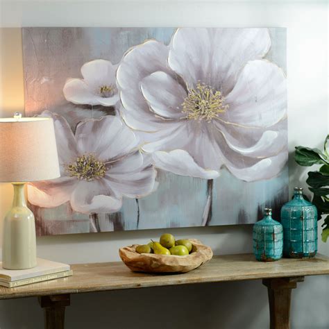 Floral Eloquence Canvas Art Print | Kirklands | Flores pintadas, Cuadros de flores modernos ...