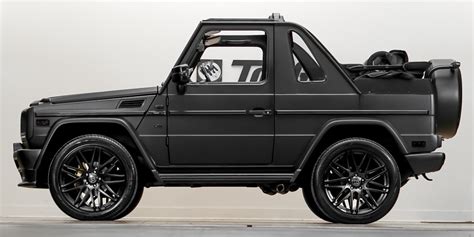 Go Off the Deep End With This Mercedes Brabus G-Wagen Convertible