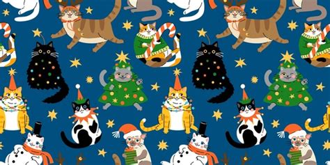 29+ Thousand Christmas Cartoon Cat Royalty-Free Images, Stock Photos ...