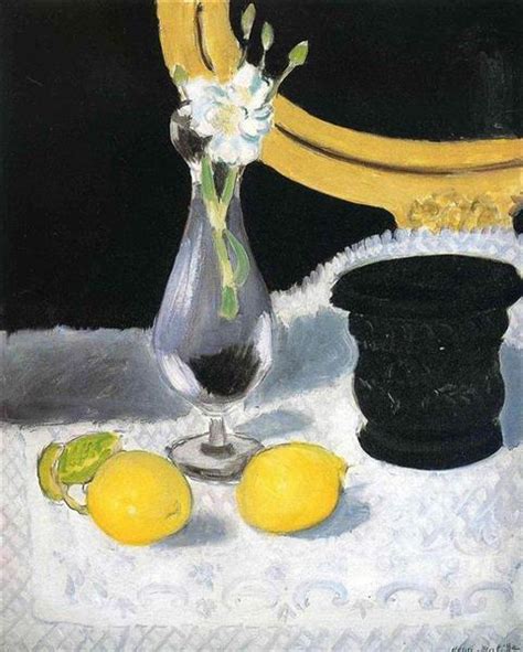 Still Life with Lemons, 1919 - Henri Matisse - WikiArt.org