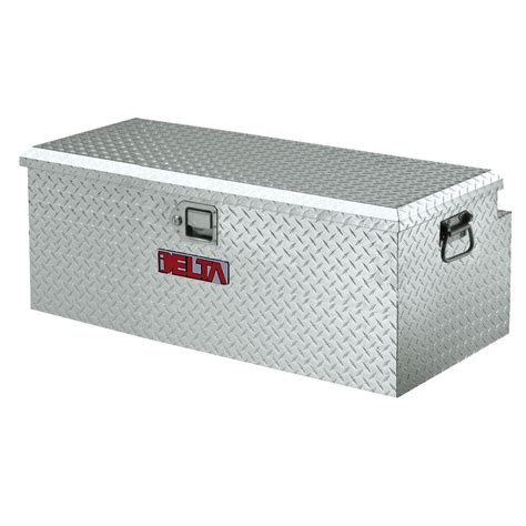 Delta 37 Diamond Plate Steel Full Size Chest Truck Tool Box 220000D ...