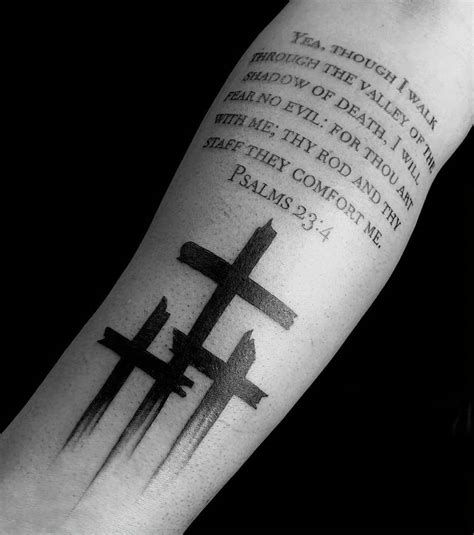 Trinity Cross Tattoo