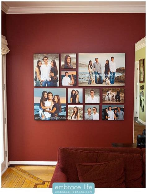 11 Sample Family Photo Gallery Wall With DIY | Home decorating Ideas