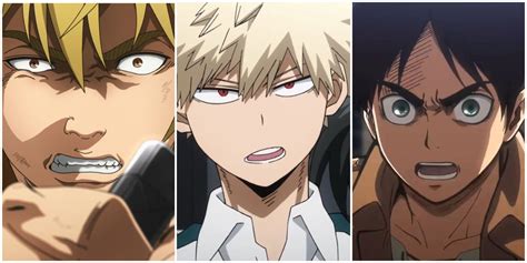 10 Anime Characters Even Angrier Than My Hero Academia's Katsuki Bakugo