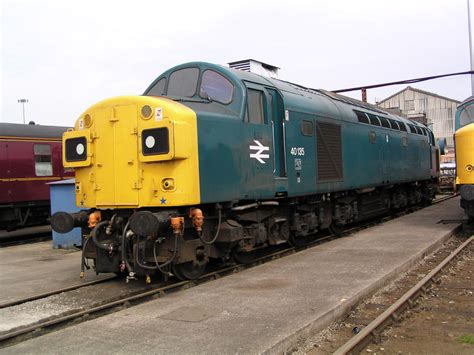 40135 at Crewe Works | British rail, Locomotive, Diesel locomotive