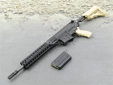 British Army - L129A1 Field Dark Earth Sniper/Sharpshooter Rifle – BlackOpsToys