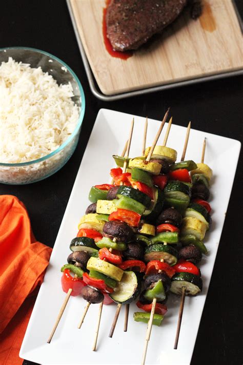 Grilled Vegetable Kabobs - Easy on the Summer Cook - Life As Mom