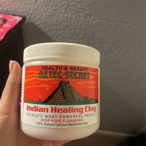 Indian healing clay mask can be used in hair and... - Depop