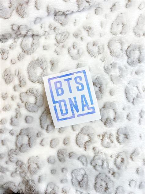 BTS DNA Decal BTS Logo Decal Laptop Decal Tumbler - Etsy