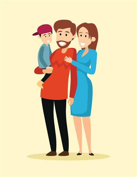 Family Adoption Illustration 262063 Vector Art at Vecteezy