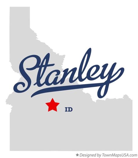 Map of Stanley, ID, Idaho