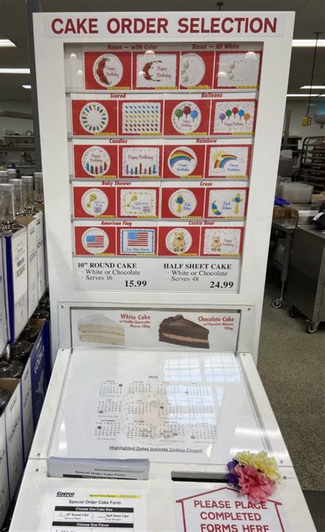 Costco Sheet Cake Order Form 2023 - Printable Forms Free Online