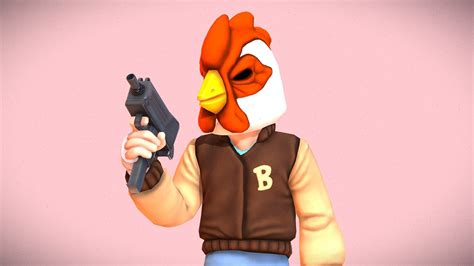 Hotline Miami Jacket - 3D model by Lazlo (@Lazlo_1) [5c6dc7c] - Sketchfab