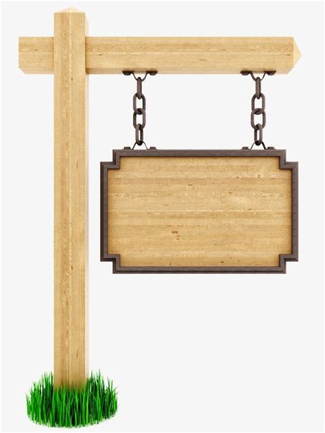 Wooden Signs Signal PNG Images, Wood, Billboard, Bulletin Board PNG ...