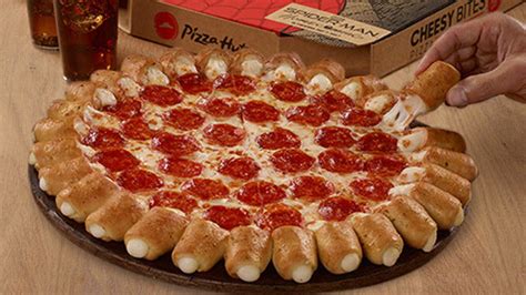 Pizza Hut Brings Back Cheesy Bites Pizza In 'Spider-Man: Homecoming' Pizza Box - Chew Boom