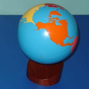 Continents Globe