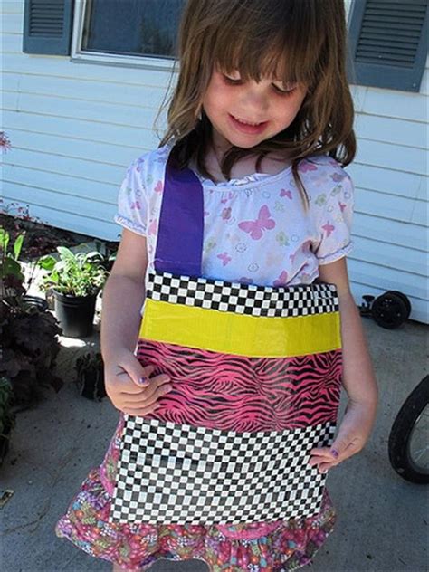 Colorful Duct Tape Bags for Kids | 101 Duct Tape Crafts