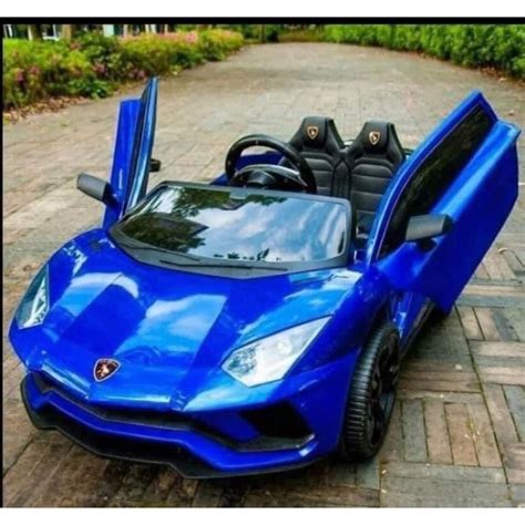 Lamborghini Toy Car ISAKAA LT998 Lamborghini Aventador Kids Electric Car Motors ...