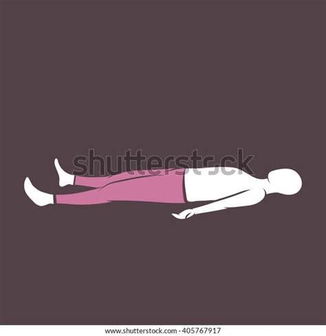 Yoga Poses Yoga Pants Corpse Pose Stock Vector (Royalty Free) 405767917 ...