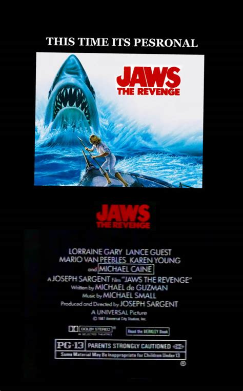 Jaws The Revenge poster by coengearhart on DeviantArt