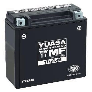 Yuasa Battery | Babbitts Kawasaki Parts House