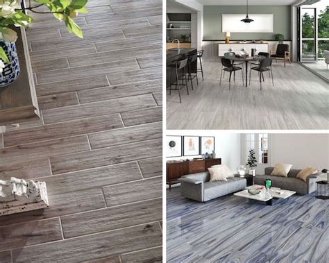 Wood-look porcelain tile: benefits & 5 designs