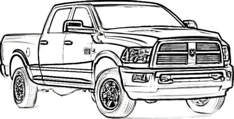 Dodge Ram Coloring Pages