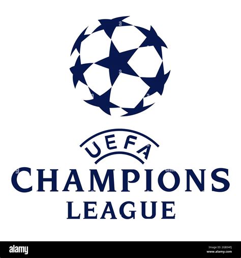 The uefa champions league ball logo Cut Out Stock Images & Pictures - Alamy