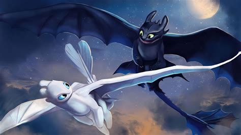 Toothless And Light Fury Love Check out our toothless light fury love selection for the very ...