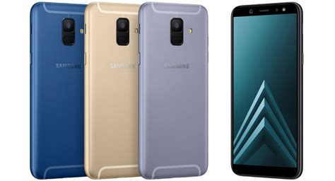 Nuevos Galaxy A6 y A6+, características, precio y ficha técnica