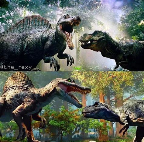 Jurassic World T Rex Vs Spinosaurus