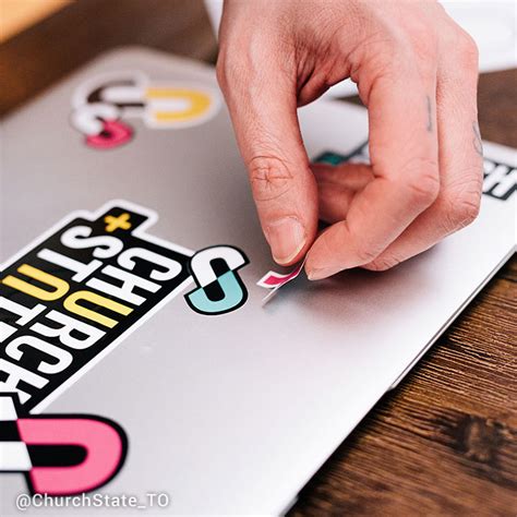 Custom Laptop Stickers | Personalize with High-Quality Vinyl