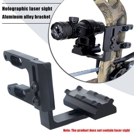 Archery CNC Bow Line of Sight Aluminum Bracket Installation for Hunting Sight Reflection Line ...