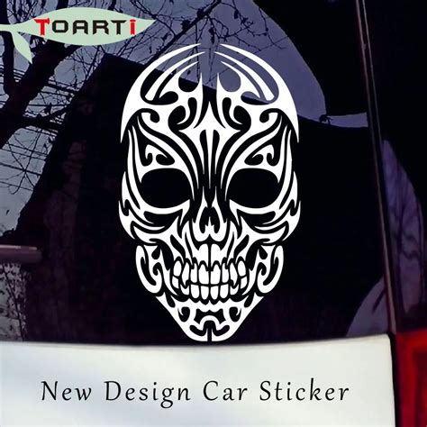 Pattern Skulls Auto Stickers Laptop Decal Car Styling Vinyl Adhesive Accessories Car Window ...