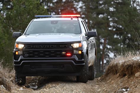 2023 Chevy Silverado PPV Debuts As Ford F-150 Police Responder Rival