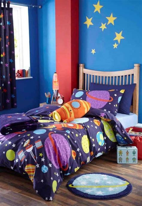 50+ Space Themed Bedroom Ideas for Kids and Adults