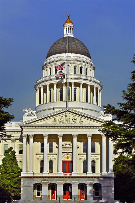 State Capitol Building Sacramento California Photograph by Alexandra ...