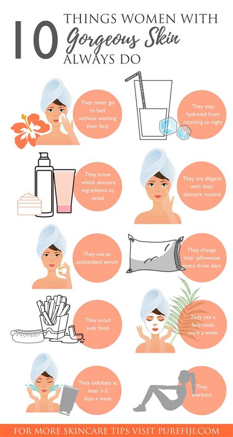 10 things women with gorgeous skin always do – Artofit