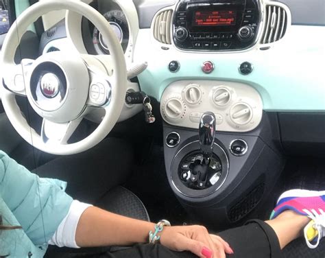 Interior inspired by a day at the beach 😀, Fiat 500, fiat 2017, green ...