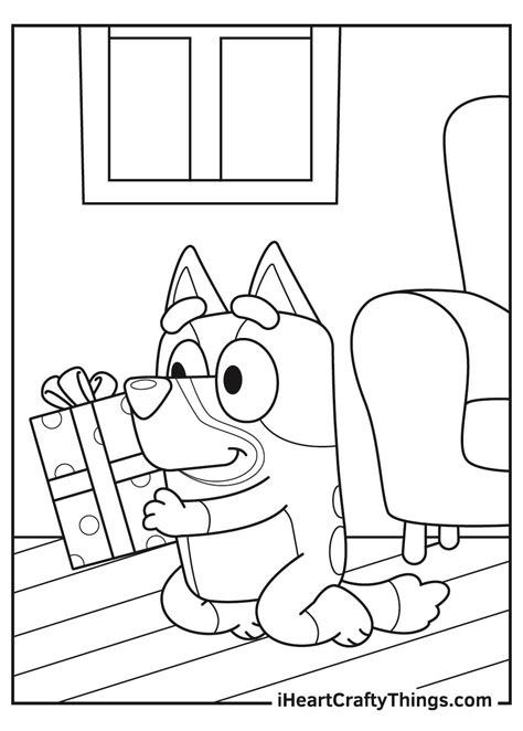 Bluey Coloring Pages (Updated 2022) Happy Birthday Coloring Pages, Baby Coloring Pages ...