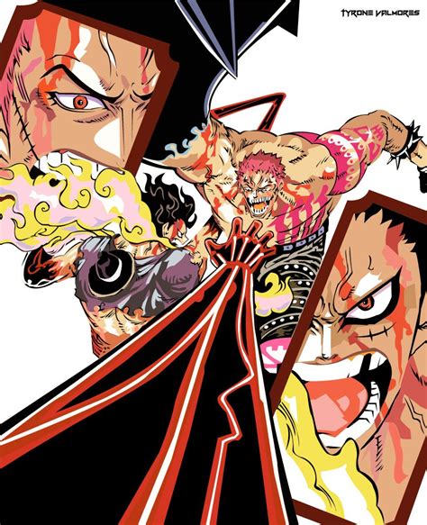 Luffy Vs Katakuri vector art by Raijtt on DeviantArt | One piece manga, One piece luffy, Bleach ...